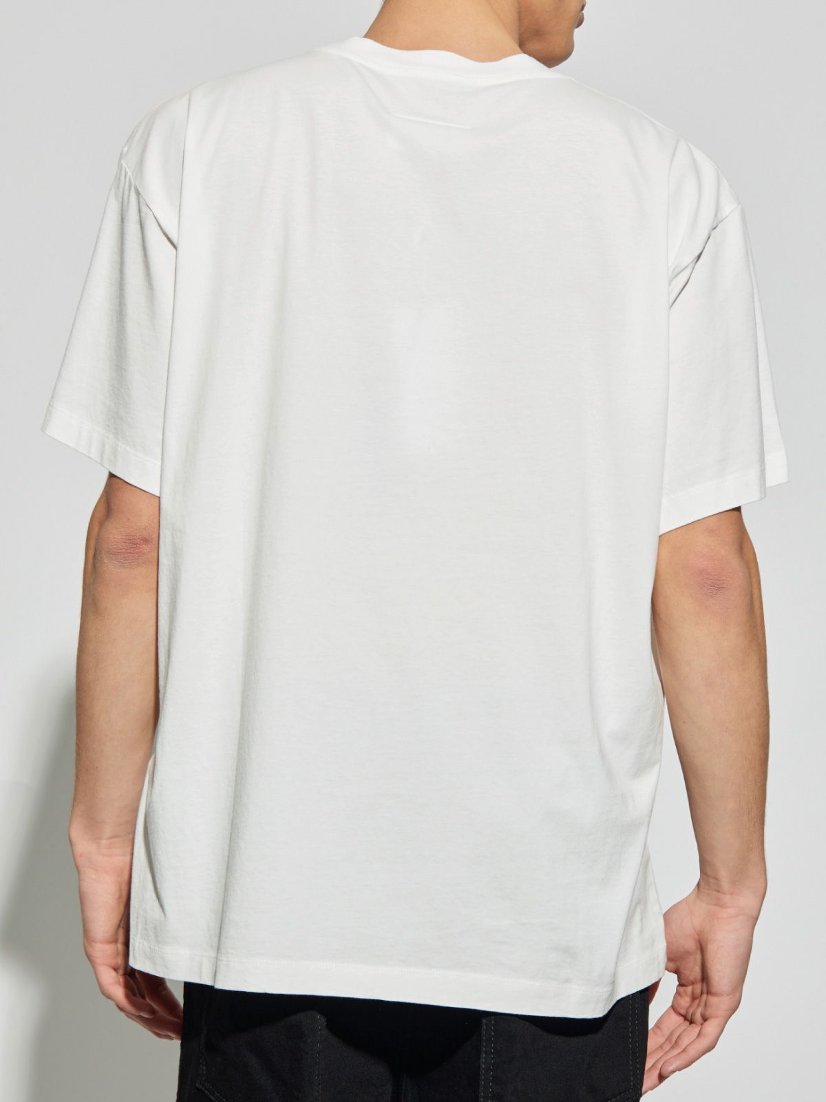 Tシャツ・カットソー MM6 MAISON MARGIELA Men T Shirts SH0GC0033 S24312101 WHITE T-SHIRT Mm6 maison margiela
